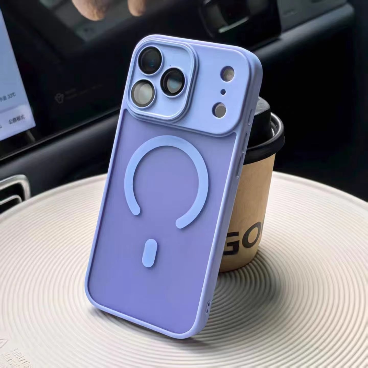 Original Matte Translucent Lens Protect Magsafe Phone Case for  17 17 Air 17Pro 17 Pro Max Magnetic Wireless Charge Cover