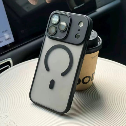 Original Matte Translucent Lens Protect Magsafe Phone Case for  17 17 Air 17Pro 17 Pro Max Magnetic Wireless Charge Cover