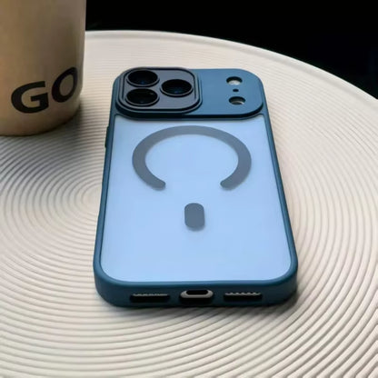 Original Matte Translucent Lens Protect Magsafe Phone Case for  17 17 Air 17Pro 17 Pro Max Magnetic Wireless Charge Cover